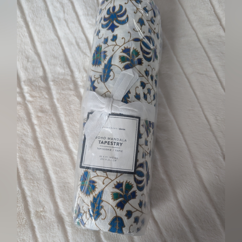Pottery Barn Mandala Boho Tapestry wall hanging NEW - Picture 3 of 5